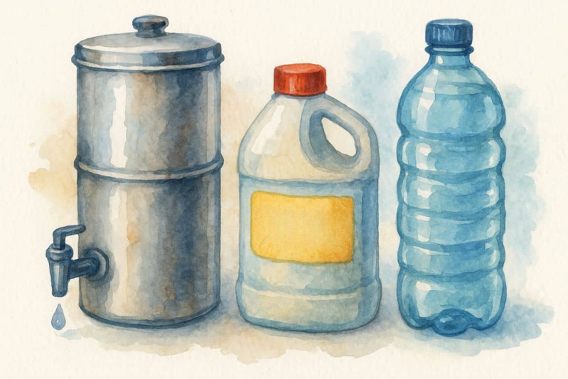 Troc eau, purification, javel