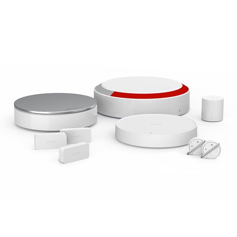 alarme-somfy-essential-plus-integral Kit alarme Somfy Home Alarm Essential Plus Integral avec sirène extérieure